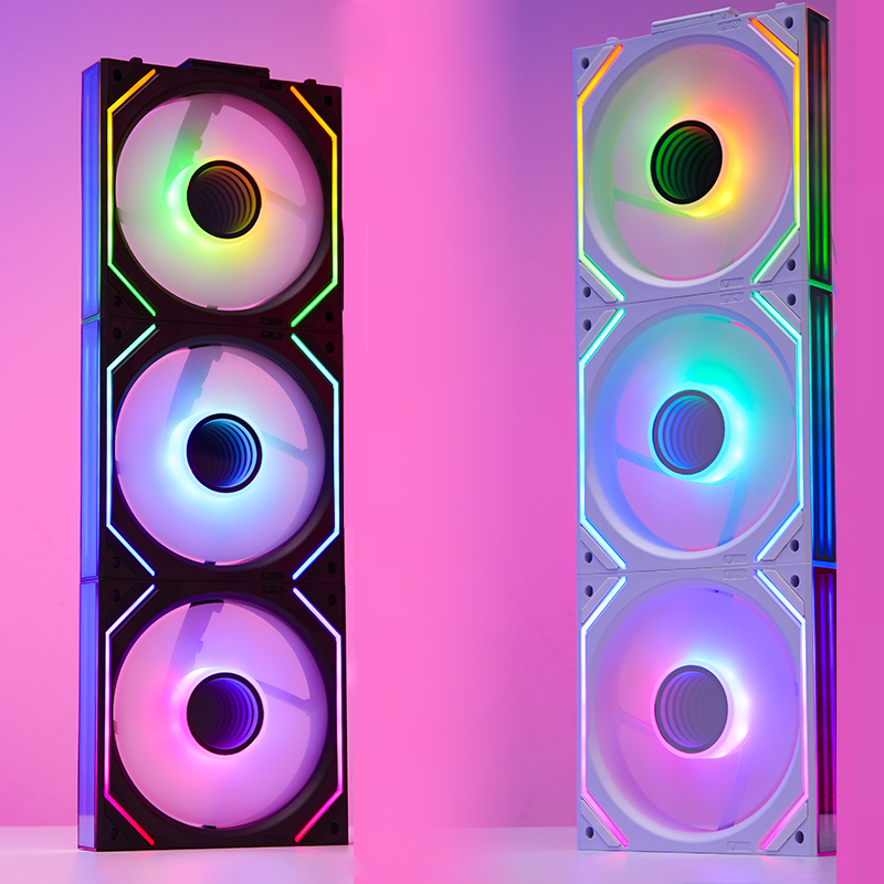 120mm ARGB PC Case Fan with In - Pc Gaming Case ulasan dan harga