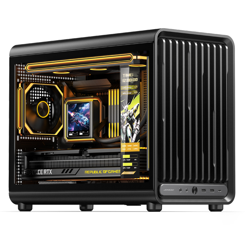 Jonsbo D33 MATX Chassis Mini-I - Pc Gaming Center ulasan dan harga