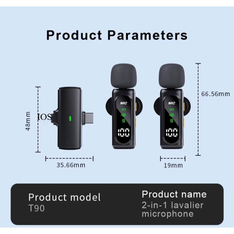 Mini Wireless Lavalier Microph - Gaming Microphone ulasan dan harga