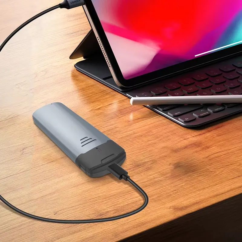 M2 NVMe SSD Enclosure 10Gbps A - Pc Gaming Case ulasan dan harga