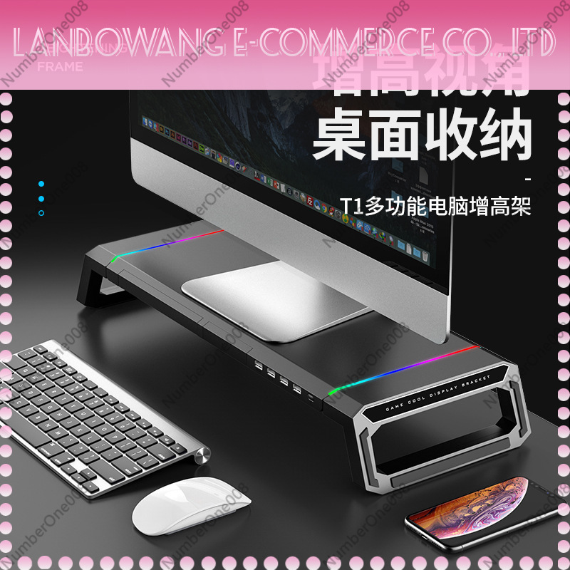 RGB Gaming Mouse Pad with Moni - Rgb Mousepad ulasan dan harga