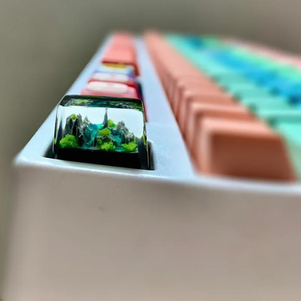 Mountain and Sea Keycaps Artis - Pc Gaming Lounge ulasan dan harga