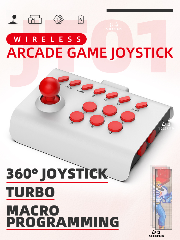 BSP-Y01 Arcade joystick Wirele - Pc Gaming Emulator ulasan dan harga