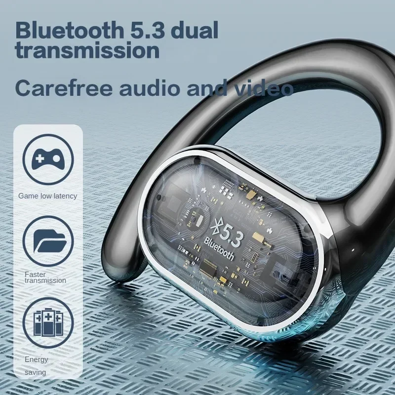 Original TWS Earhook Earphones - Gaming Microphone ulasan dan harga
