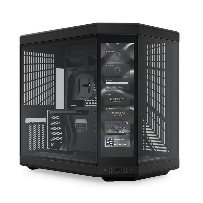 Y70 TI ATX Gaming PC Case Pano - Pc Gaming Y70 ulasan dan harga