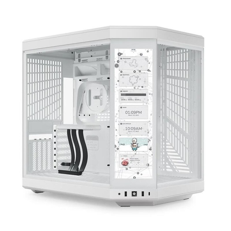 Y70 TI ATX Gaming PC Case Pano - Pc Gaming Y70 ulasan dan harga