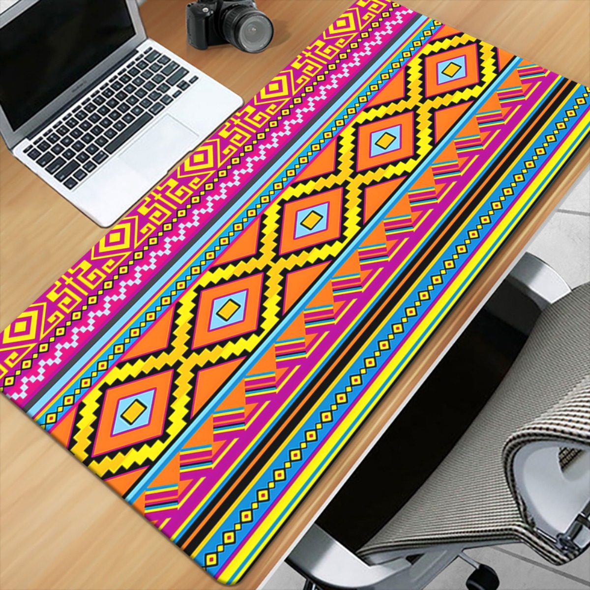 Brand Tribal Orange HD Printed - Pc Gaming Orange ulasan dan harga