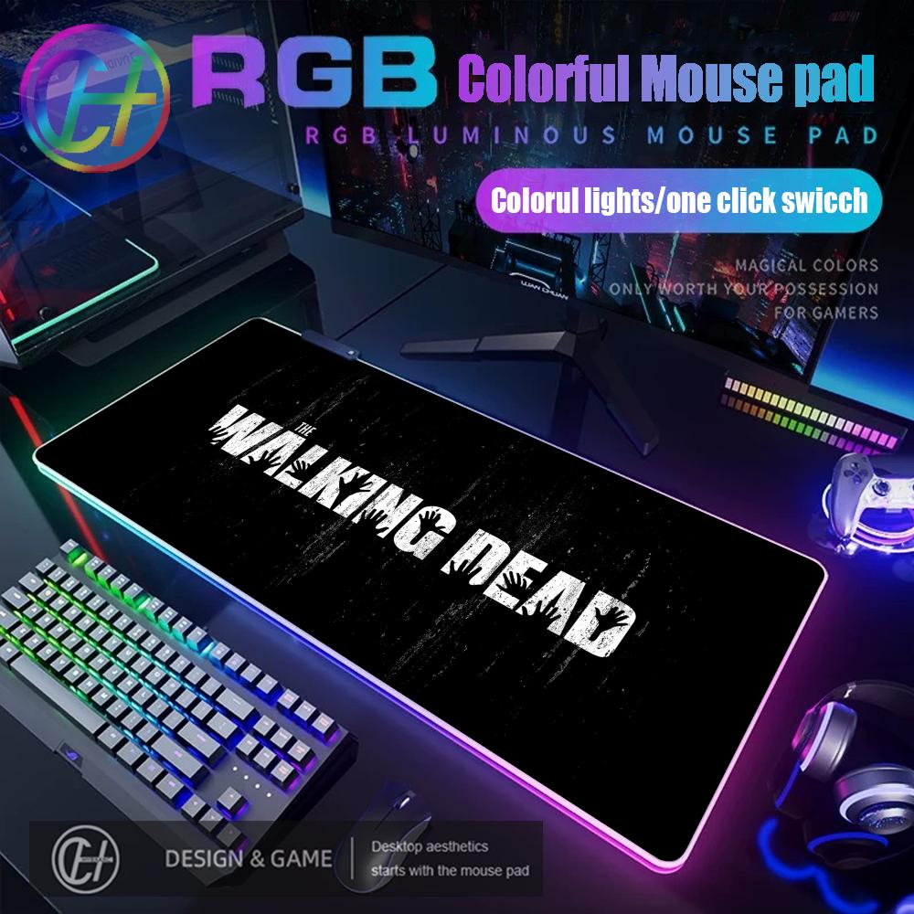 HYBXAXC 900X400X4MM The Walkin - Rgb Mousepad ulasan dan harga