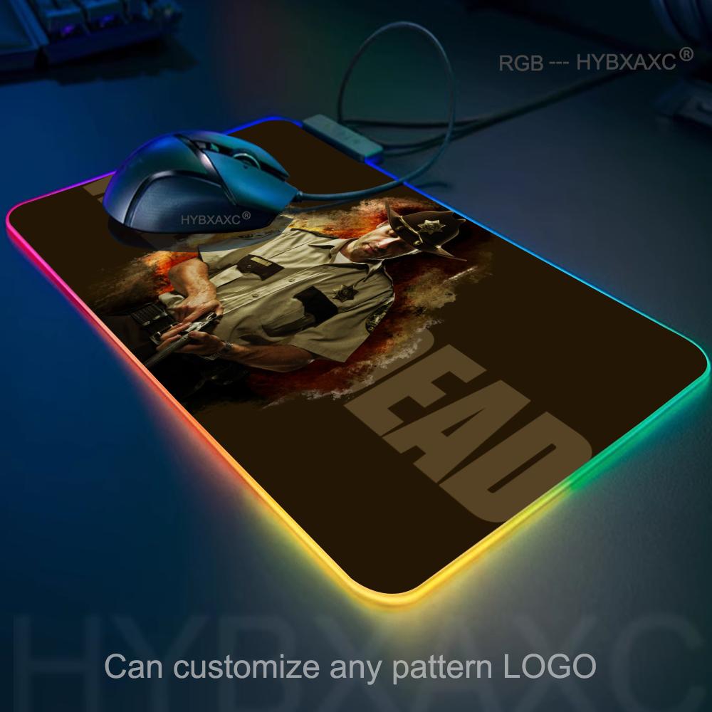 HYBXAXC 900X400X4MM The Walkin - Rgb Mousepad ulasan dan harga