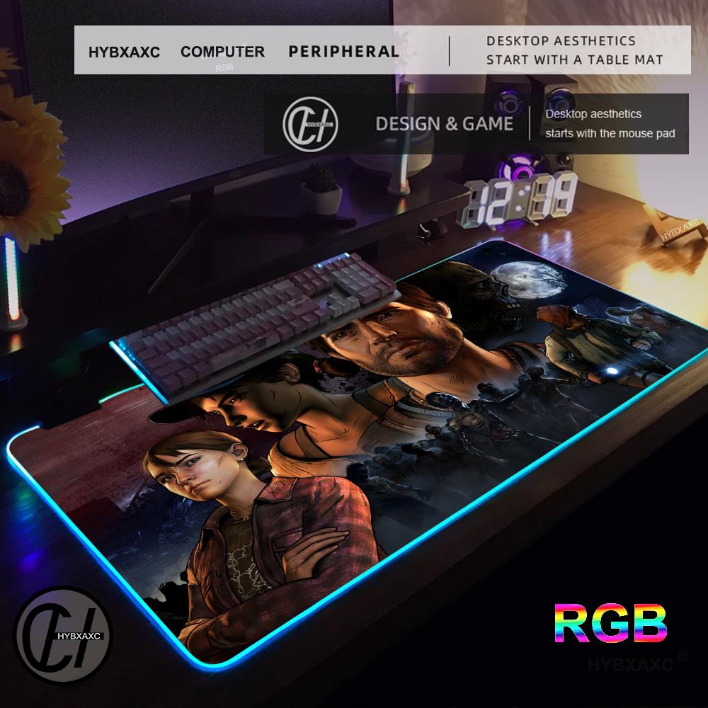 HYBXAXC 900X400X4MM The Walkin - Rgb Mousepad ulasan dan harga