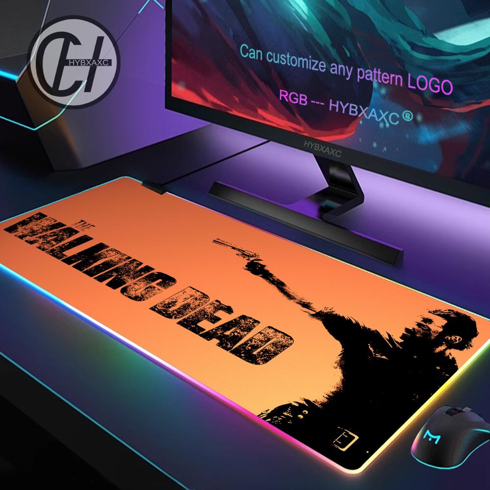 HYBXAXC 900X400X4MM The Walkin - Rgb Mousepad ulasan dan harga