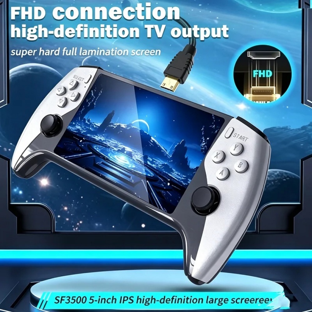 SF3500 5 inch Handheld Game Co - Pc Gaming Emulator ulasan dan harga