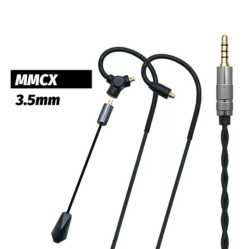 0.78 QDC MMCX Gaming Earphone  - Gaming Microphone ulasan dan harga